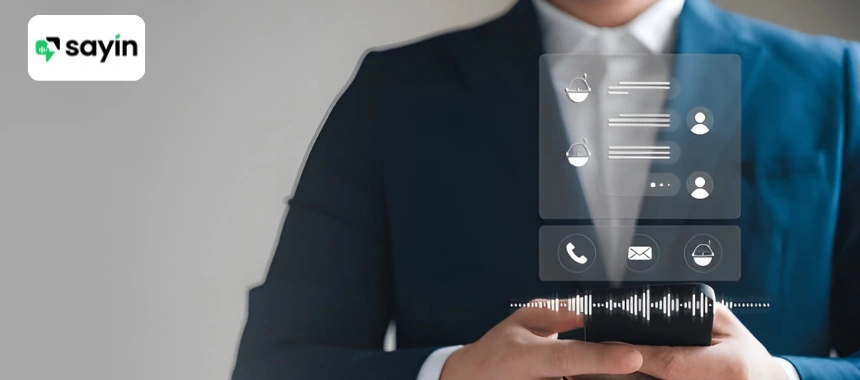 Voice AI for outbound sales qualifying a lead and booking a meeting